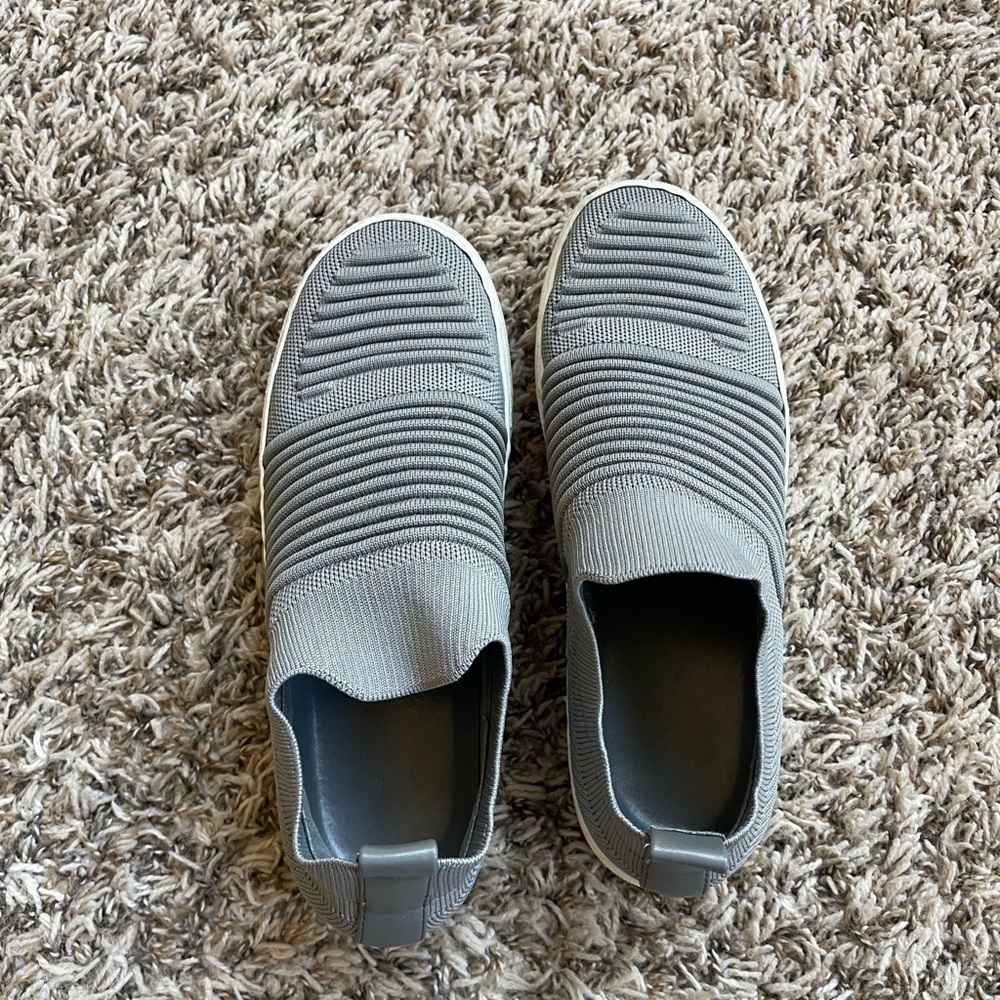 Women’s Gray Slip-On Sneakers